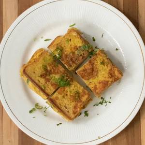 Bread Omlete Chicken Mayo Sandwich