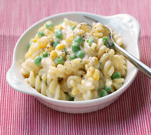 Cheese Veg white Sauce Pasta