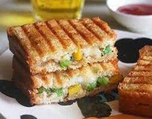 Onion Capsicum Sandwich