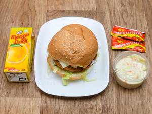 Vegetable Burger Combo