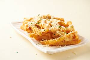 Fries With Cheesy Sauce