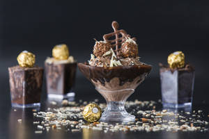 Chocolate Rocher Sundae