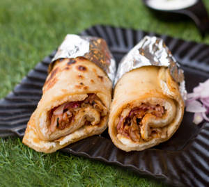 Egg Paneer Roll