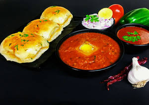 Lai Bhari Kolhapuri Pav Bhaji