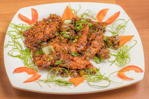 Chicken With Red Chilly Sauce