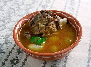 Mutton Pepper Soup