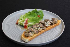 Aqua Ceasar Salad - Mushroom