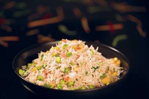 Vegetable And Edamame Fried Rice