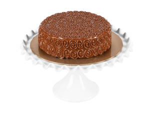Eggless Chocolate Praline Cake (467.2 Kcal)