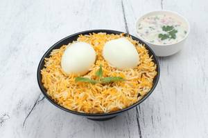 Hyderabadi Egg Dum Biryani