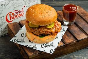 Nashville Hot and Spicy Crispy Fried Chicken Burger (Spicy)