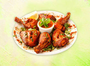 Chargrilled Tandoori Chicken [4 Pcs]