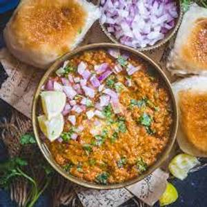 Pav Bhaji W/ Gulab Jamun Combo