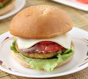 Veg Aloo Tikki Burger