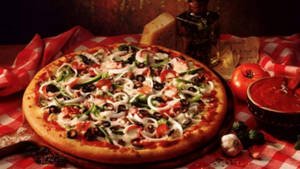 Madridian Smoke Chicken Pizza