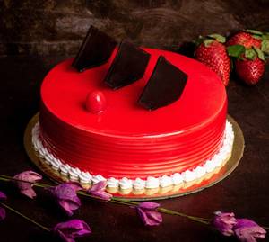 Strawberry Cake (1 Pound)