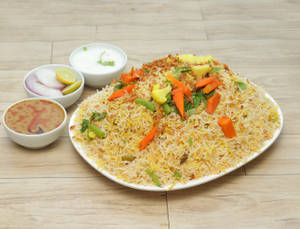 Veg Biryani Family