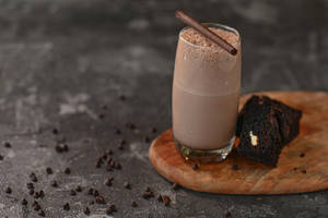 Chocolate Brownie Milk Shake