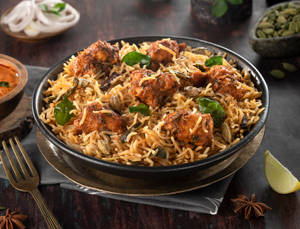 Chicken Biryani Boneless With Gravy