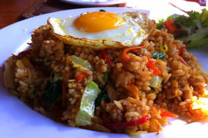 Nasi Goreng Veg/chi/prawn,egg 