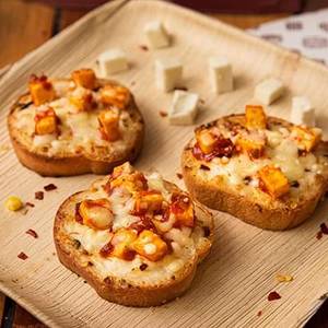 Cheese Paneer Garlic Bread
