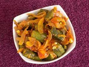 Bhindi Aloo Pyaza