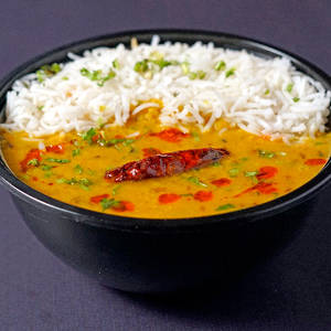 Yellow Dal Fry + Jeera Rice