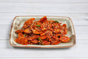 Honey Chilli Lotus Root