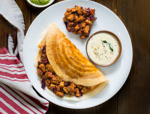 Cheese Paneer Masala Dosa