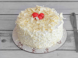 White Forest Cake