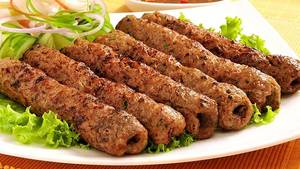 Chicken Seekh Kebab (2 Skewers)