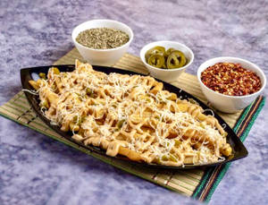 Gooey Cheese Jalapeno Fries