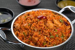 Schezwan Chicken Fried Rice