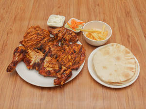 Alfaham Chicken Half + 2 Nos Kubus + 1 Tin Garlic Mayo