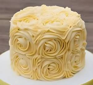 Yellow Floral Cake 500 Gms