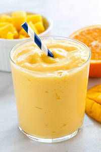 Mango Shako With Ice Cream