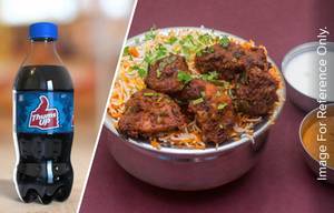 Chicken Fry Biryani + Thumbsup 250Ml