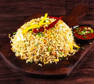 Burnt Garlic Fried Rice