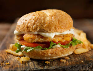 Grilled Chicken Burger