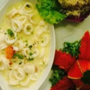 Squid With Lemon Sauce