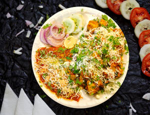 Masala Cheese Pav Bhaji