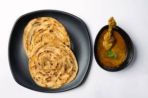 Parotta & Chicken Curry