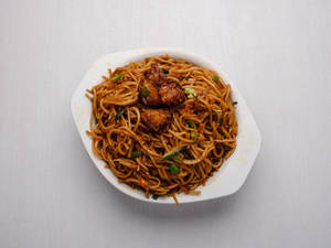 Veg Manchurian Noodles