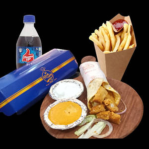 Classic Chicken Wrap Combo ( Fries + Drink )