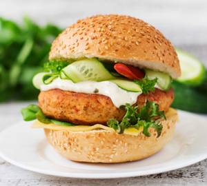 Crispy Paneer Burger