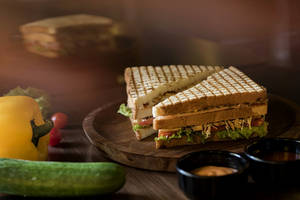 Tandoori Paneer Grilled Sandwich