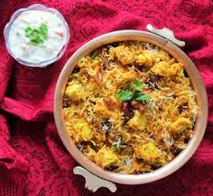 Paneer Dum Biryani 