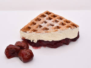 Strawberry Cream Cheese Waffle