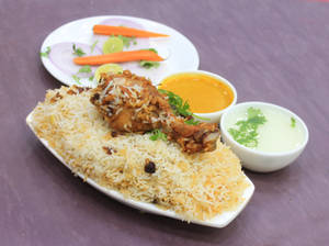 Chicken Leg Piece Biryani