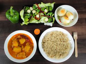 Moderate Carb Diet (750 Kcal)